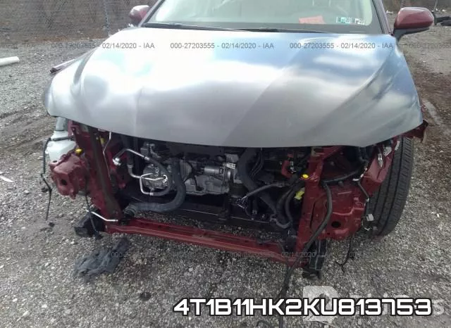 4T1B11HK2KU813753 фото 7