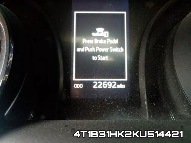 4T1B31HK2KU514421 фото 9
