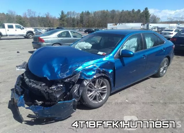 4T1BF1FK1HU777857 фото 3