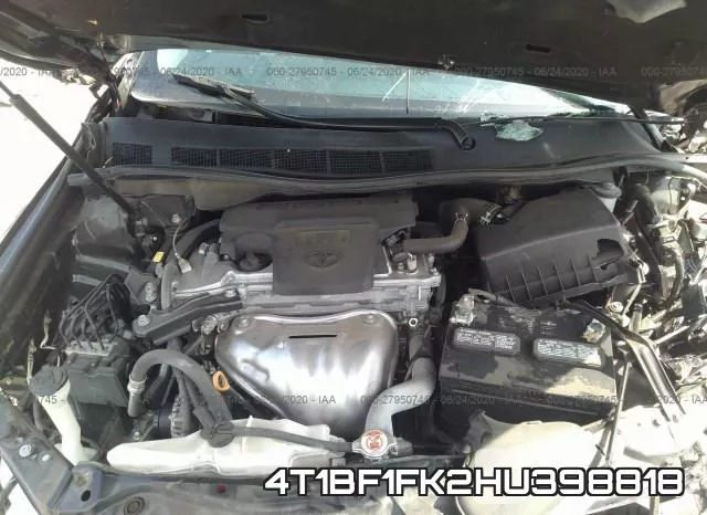 4T1BF1FK2HU398818 фото 2