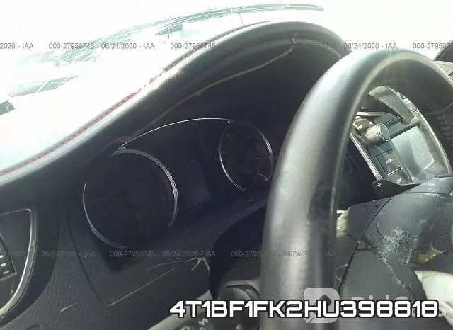 4T1BF1FK2HU398818 фото 8