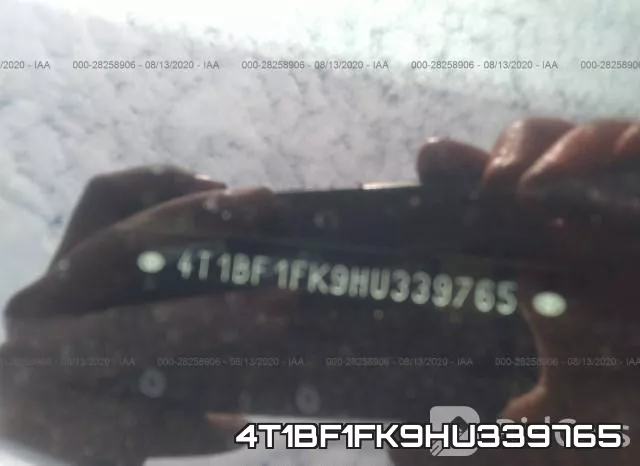 4T1BF1FK9HU339765 фото 10