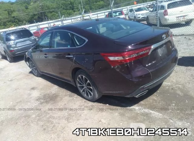 4T1BK1EB0HU245514 фото 4