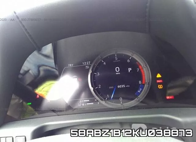 58ABZ1B12KU038873 фото 8