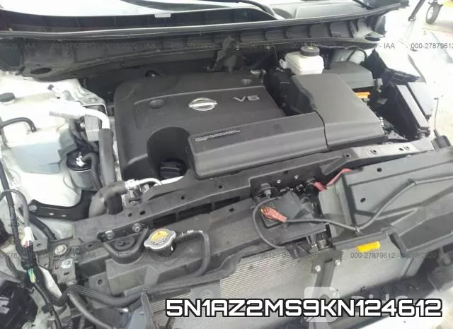 5N1AZ2MS9KN124612 фото 2