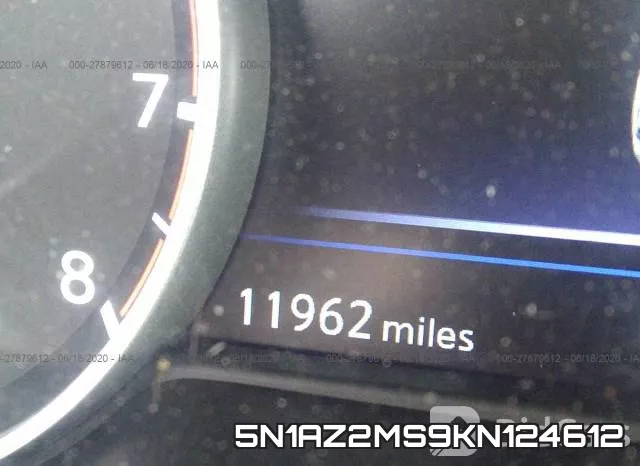 5N1AZ2MS9KN124612 фото 8