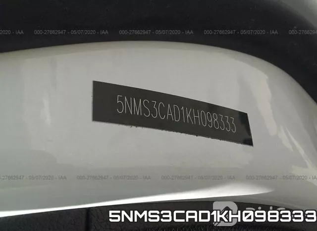 5NMS3CAD1KH098333 фото 10