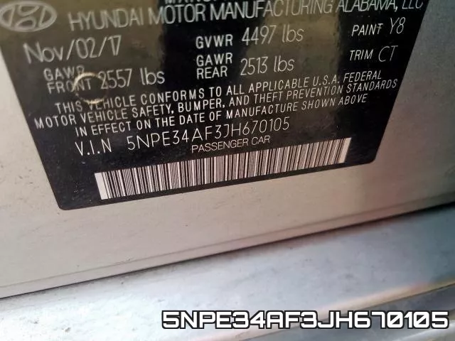 5NPE34AF3JH670105 фото 2