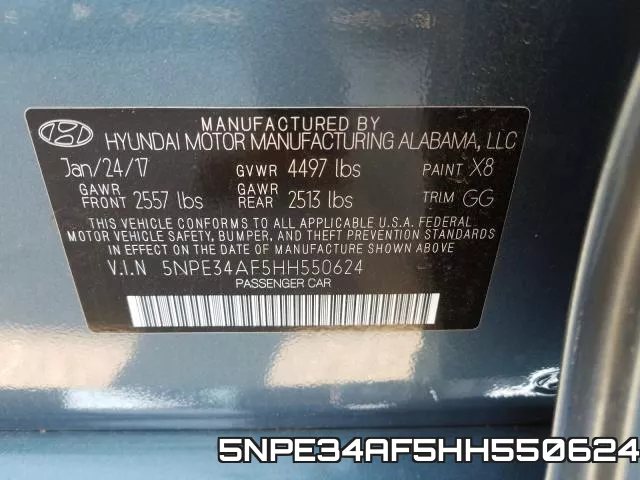 5NPE34AF5HH550624 фото 2