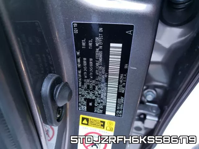 5TDJZRFH6KS586179 фото 2