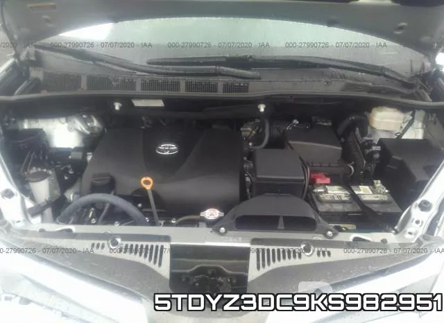 5TDYZ3DC9KS982951 фото 2