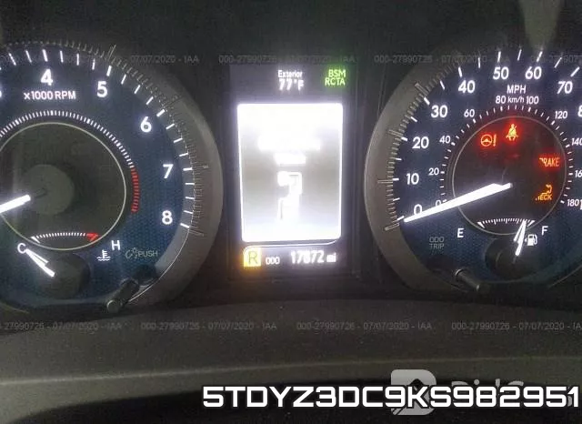 5TDYZ3DC9KS982951 фото 8
