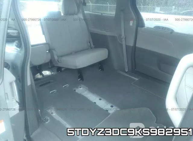 5TDYZ3DC9KS982951 фото 9