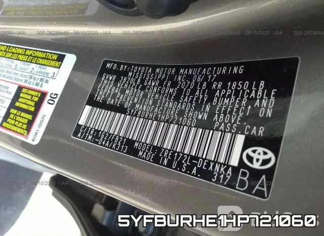5YFBURHE1HP721060 фото 10