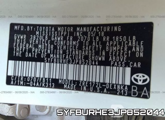 5YFBURHE3JP852044 фото 10