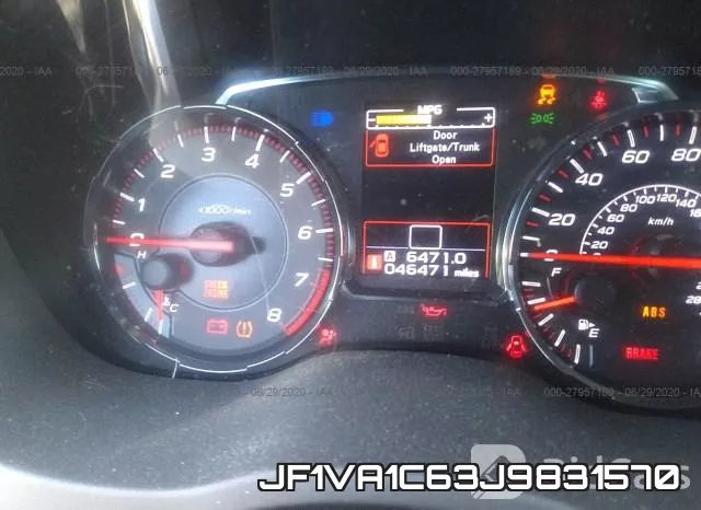 JF1VA1C63J9831570 фото 8