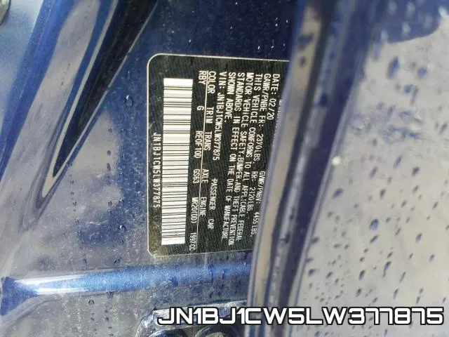 JN1BJ1CW5LW377875 фото 2