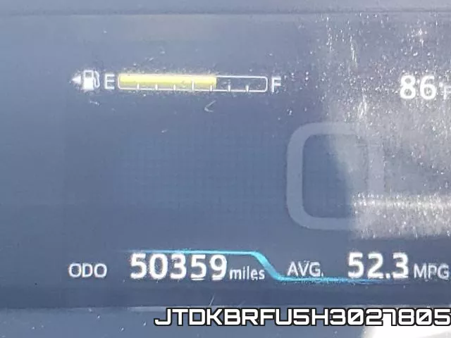 JTDKBRFU5H3027805 фото 9