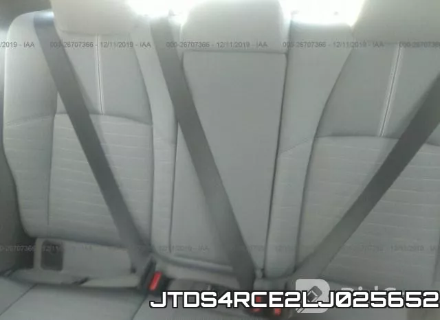 JTDS4RCE2LJ025652 фото 9