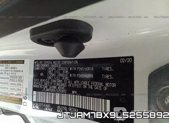 JTJAM7BX9L5255892 фото 10