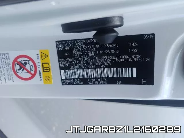 JTJGARBZ1L2160289 фото 2