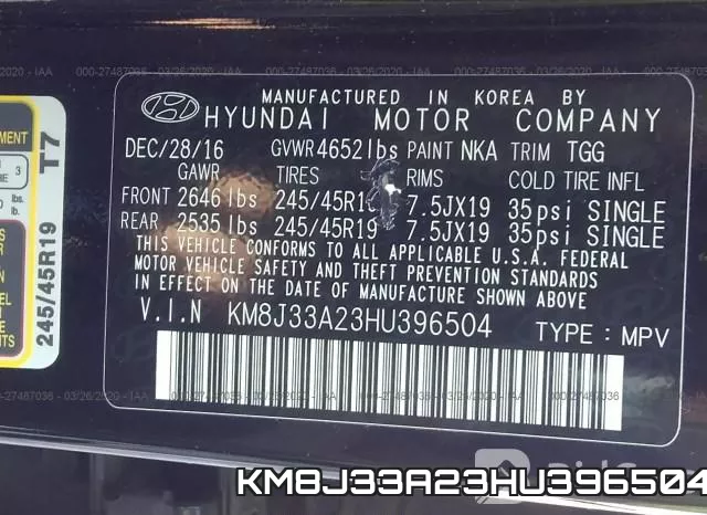 KM8J33A23HU396504 фото 10