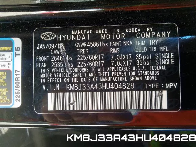 KM8J33A43HU404828 фото 2