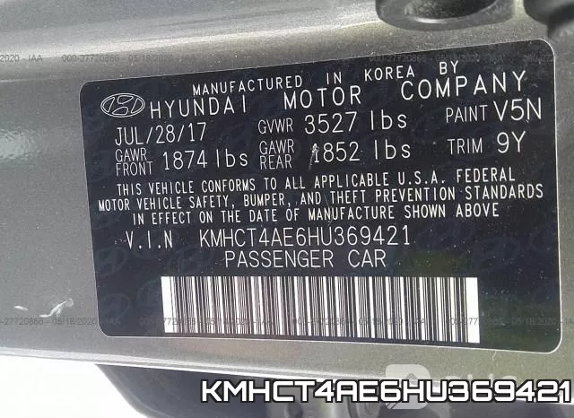 KMHCT4AE6HU369421 фото 10
