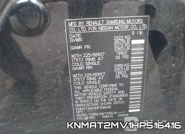 KNMAT2MV1HP516416 фото 9