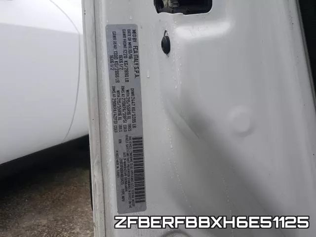 ZFBERFBBXH6E51125 фото 2