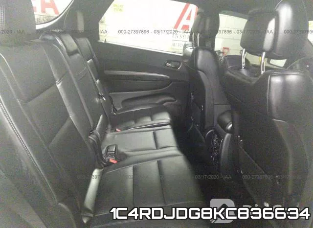 1C4RDJDG8KC836634 фото 9