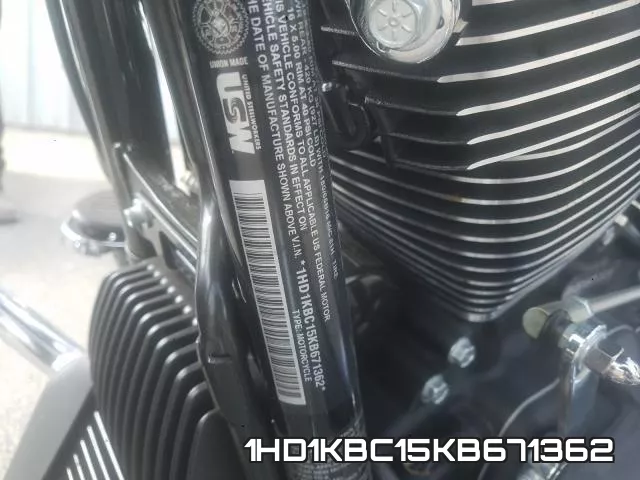 1HD1KBC15KB671362 фото 2