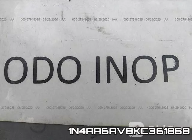 1N4AA6AV8KC361868 фото 8