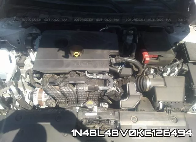 1N4BL4BV0KC126494 фото 2