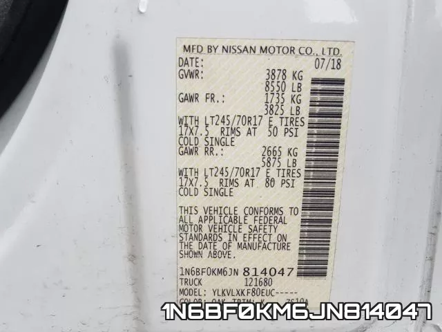 1N6BF0KM6JN814047 фото 2