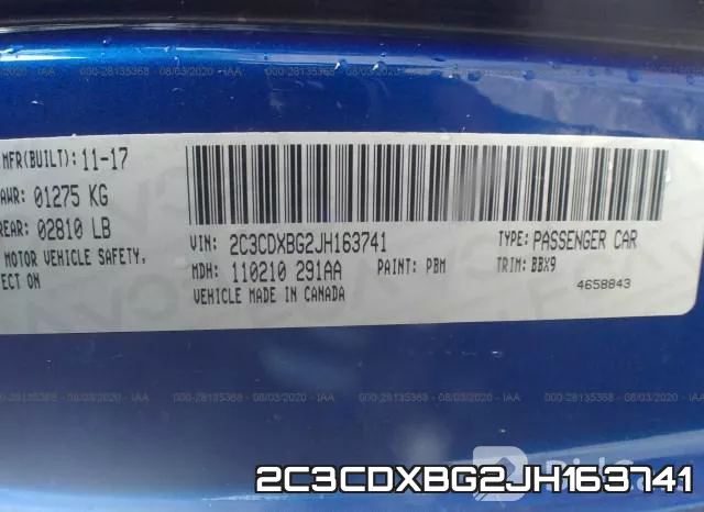 2C3CDXBG2JH163741 фото 10