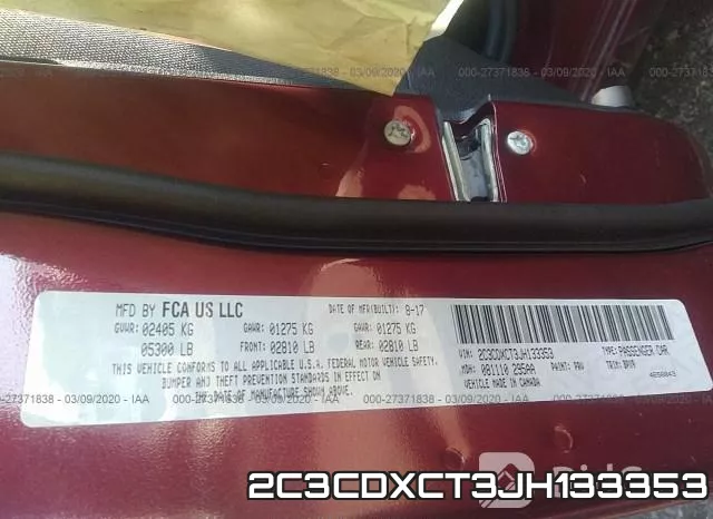 2C3CDXCT3JH133353 фото 10