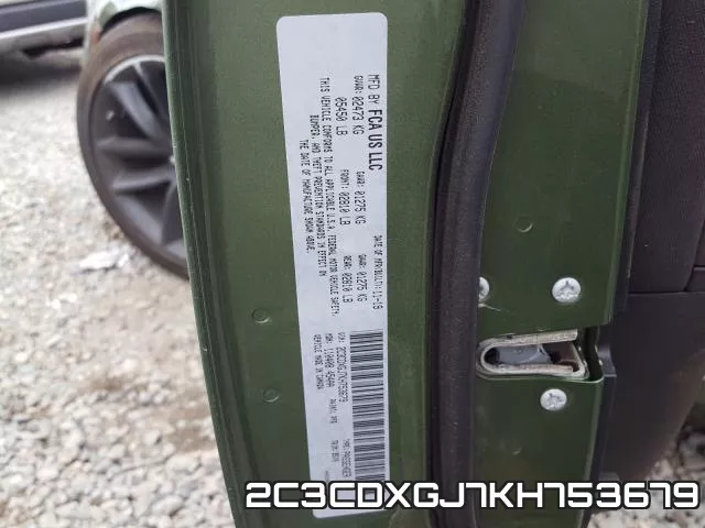 2C3CDXGJ7KH753679 фото 2