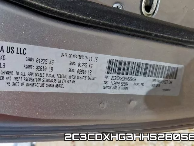 2C3CDXHG3HH528056 фото 2