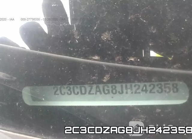 2C3CDZAG8JH242358 фото 10