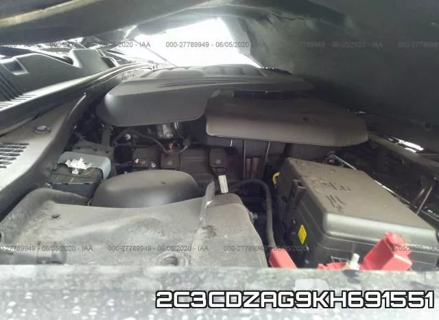 2C3CDZAG9KH691551 фото 2