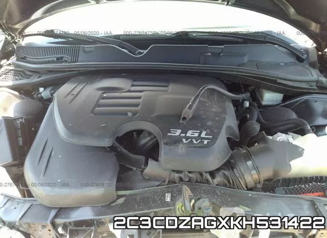 2C3CDZAGXKH531422 фото 2