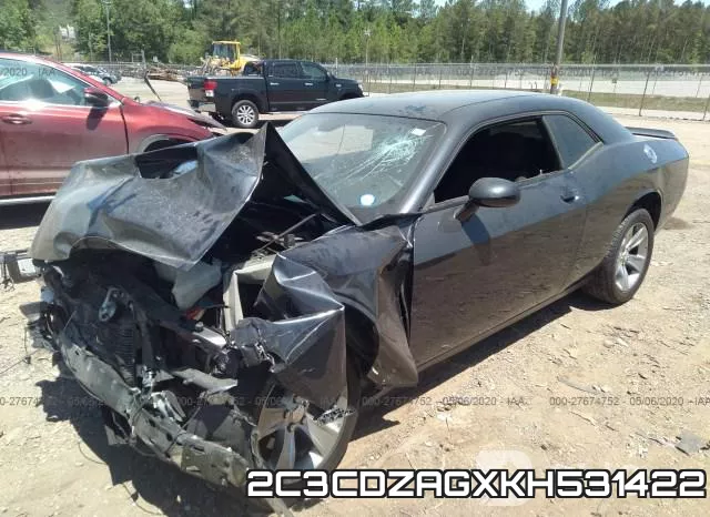 2C3CDZAGXKH531422 фото 3