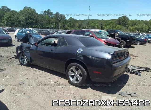 2C3CDZAGXKH531422 фото 4