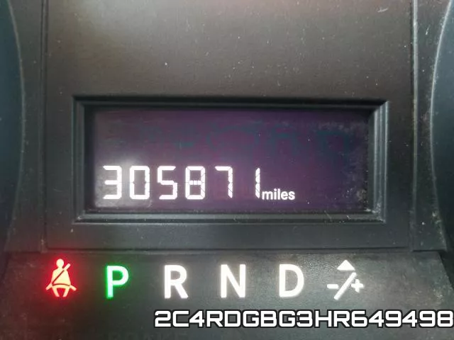 2C4RDGBG3HR649498 фото 9
