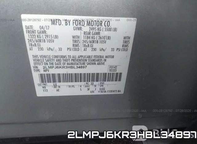 2LMPJ6KR3HBL34897 фото 10