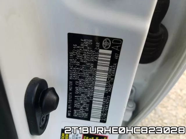 2T1BURHE0HC823028 фото 2