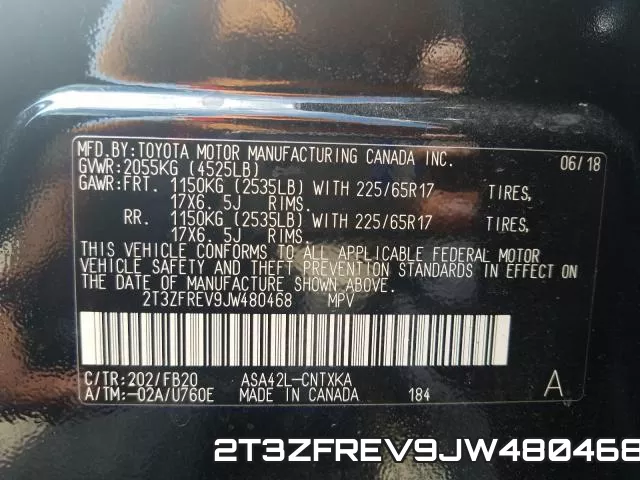 2T3ZFREV9JW480468 фото 2