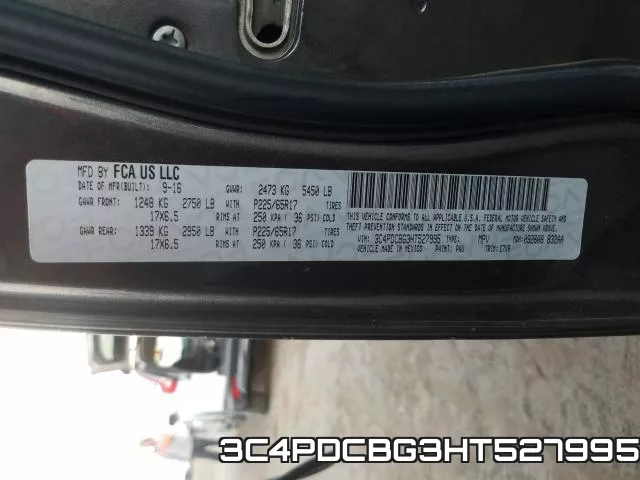 3C4PDCBG3HT527995 фото 2