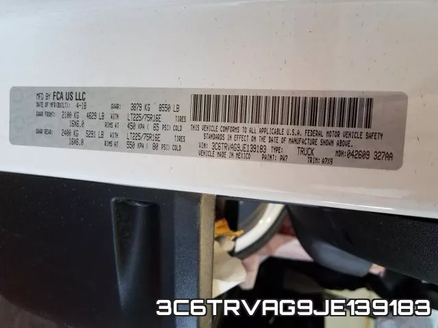 3C6TRVAG9JE139183 фото 2